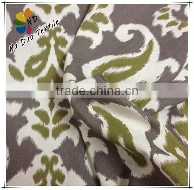 2013 Printed cotton linen fabric
