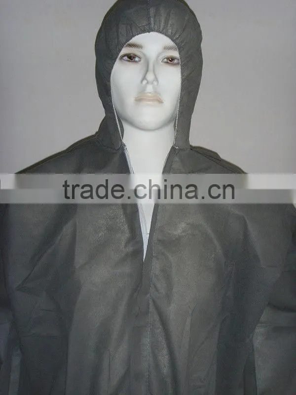 Non-woven disposable painting protection clothing