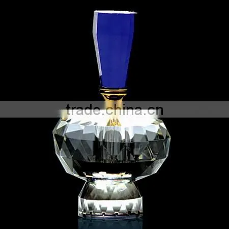 2016 Blue pretty crystal perfume bottle