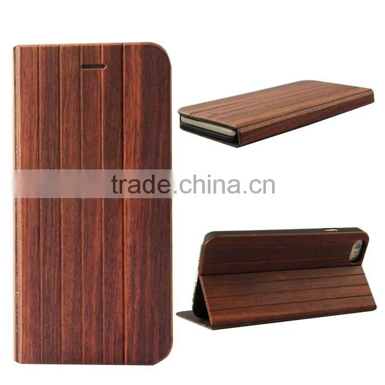 Genuine Wood Cover for Iphone6 Leather for Iphone 6 Case