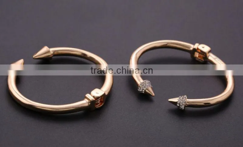 fashion stainless steel VITA little giant bangle gold jewelry bracelet