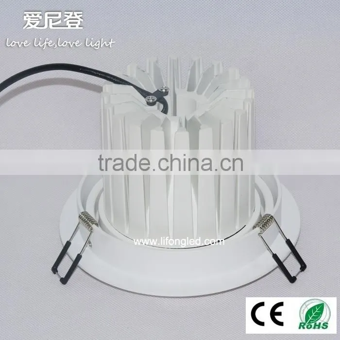 25W Led COB ceiling downlight,Can replace Philips metal halide lamp,pure white