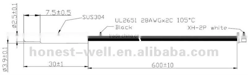 Coffee Maker/Water Dispenser NTC Sensor