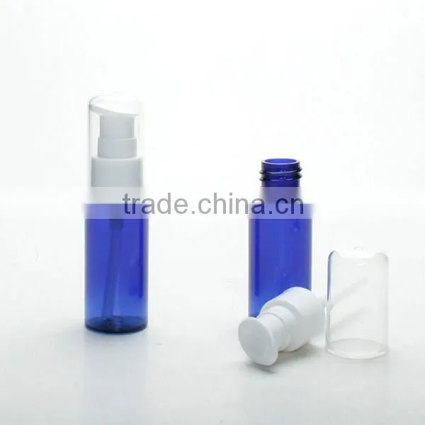 Treatment pump PET Bottle 30ml Blue Clear