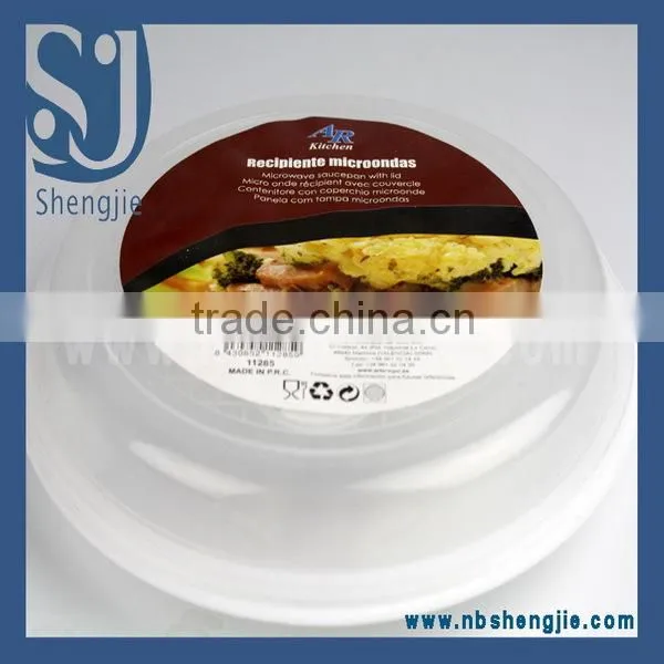 Trade assurance Plastic microwave oven lunch box with lid/Lunch box/PP Microwave oven storage Box
