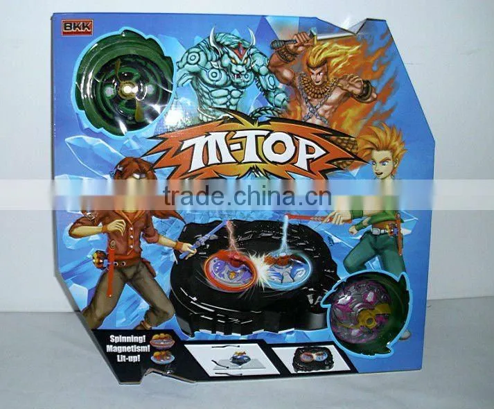 2012 NEW! HOT SELLING SUPER MAGNETIC FLYING SPINNING TOY TOP B/O TOPS TOYS PAF0028A