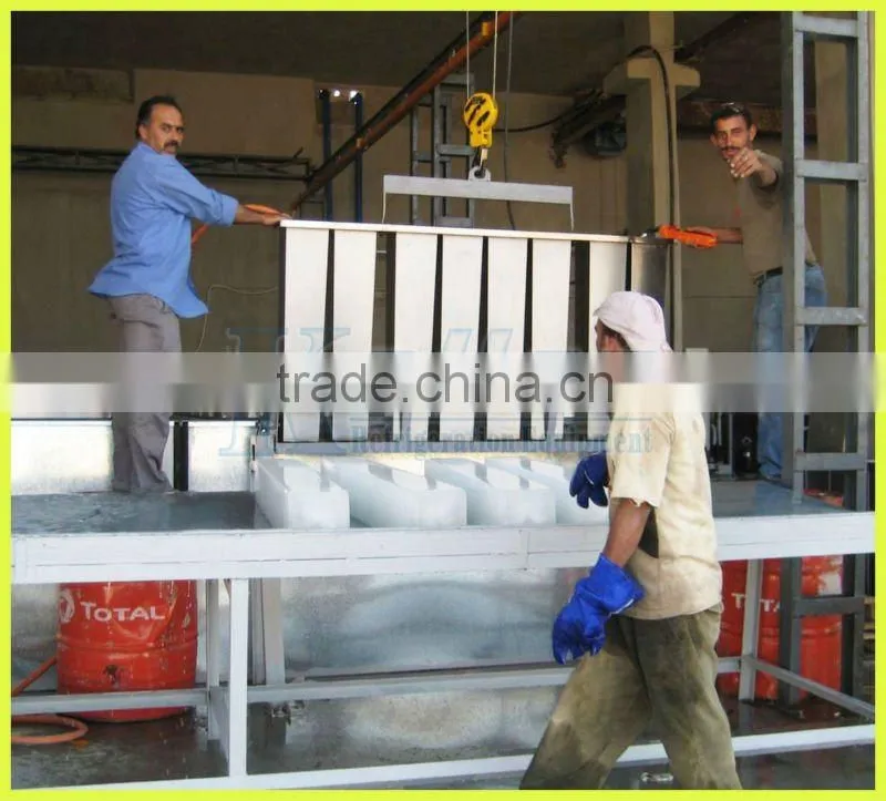 New Design 5 tons/day Block Ice Maker for tropical area