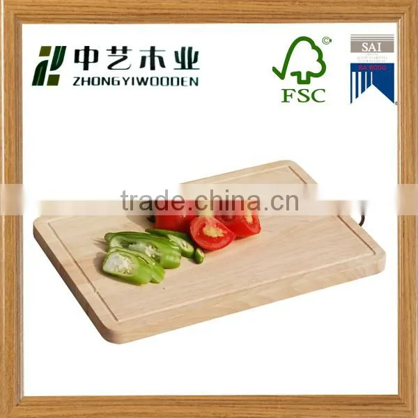 2015 china factory suppliers hot selling FSC&SA8000 OEM kitchen wooden pizza cutting board with cheese tool set