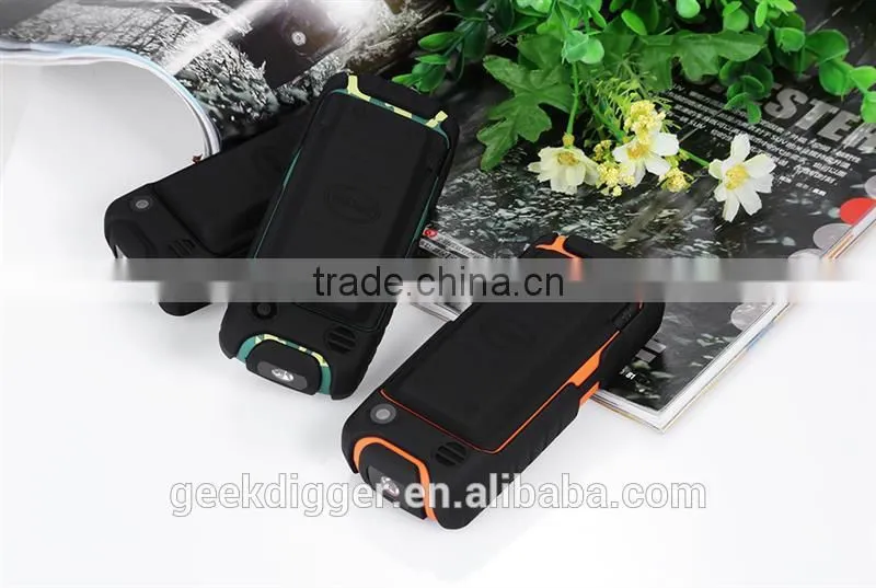 XP3300 Black Unlocked Phone Quad Band with 12000mAh Battery / FM / MP3 / Dual SIM / Flashlight Functions
