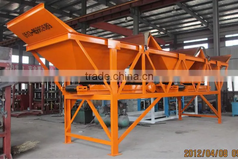 Batching machine of block making machine