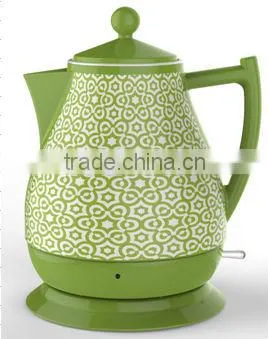 Cordless ceramic hot water kettle(1.7L/220V)