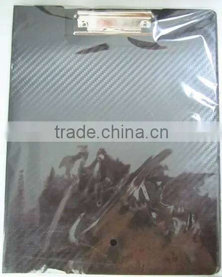 A5 plastic board clip with metal clip PP clip board