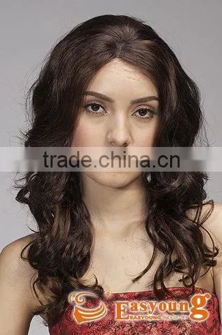 Lace front wig synthetic wig wholesale, silk top lace wig