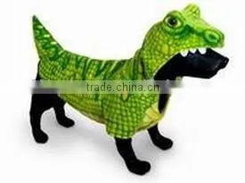 plush brown tiger pet coat dog clothes cat coat plush tiger pet cosplay costome plush pet clothes dog costumes cat cosplay coat