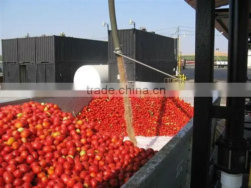 turnkey project of tomato paste production machinery