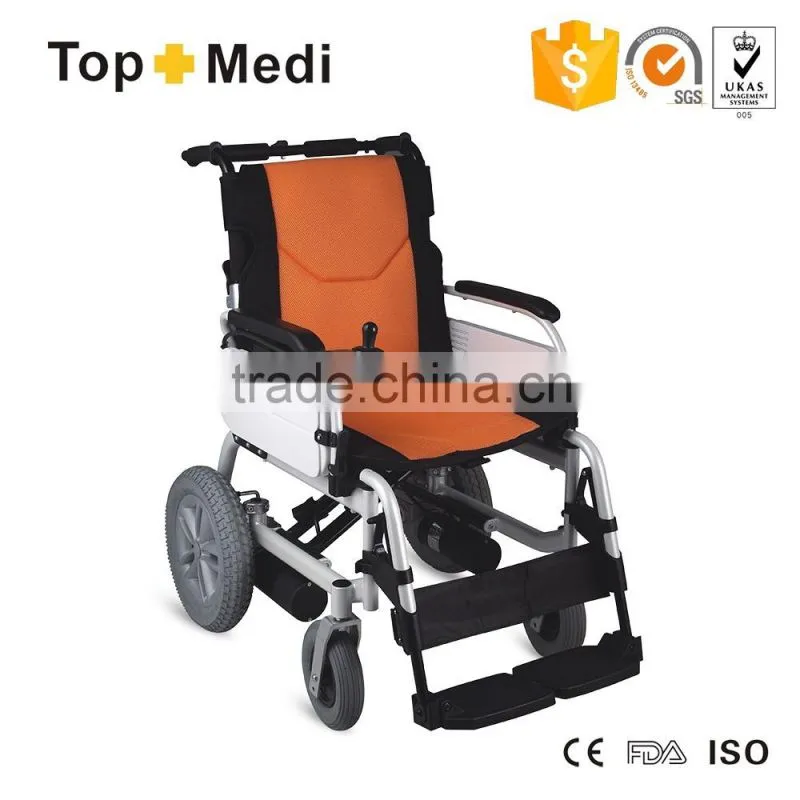 Lithium Battery Aluminum Foldable Power Electric Wheelchair