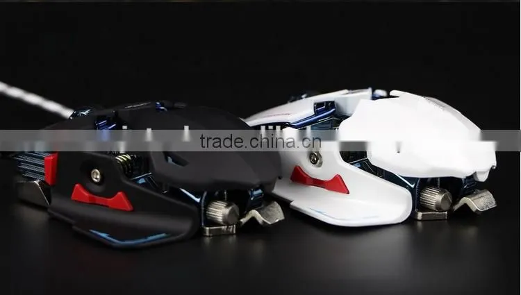 10keys Programmable USB Wired Optical 8200 DPI Computer Gaming Mouse