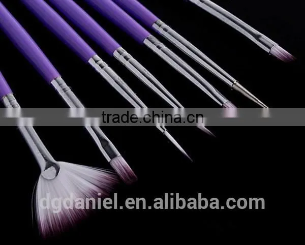 Hot sell Nylon hair nail polish brush for acrylic nail art brush