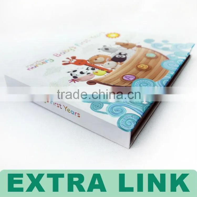 custom New style High Quality Cheap Coloring Hardcover Story Child board Book print service