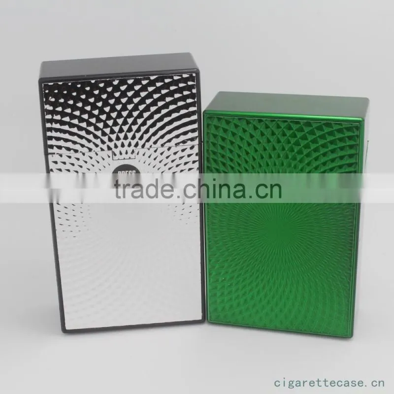 plastic cigarette case with novely sticker for 100mm cigarettes