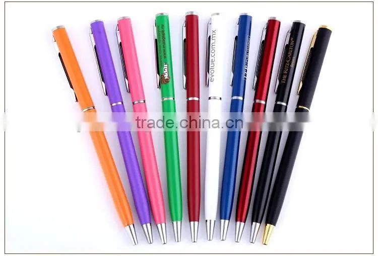 China wholesale plastic ball pen with customized logo for hotel