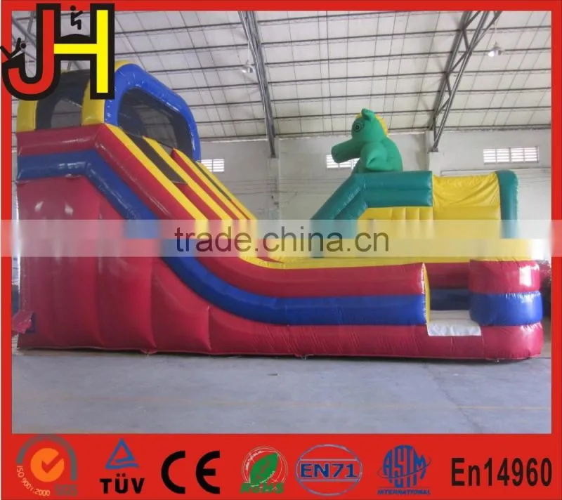 Inflatable 18ft Double Bay Wet/Dry Slides