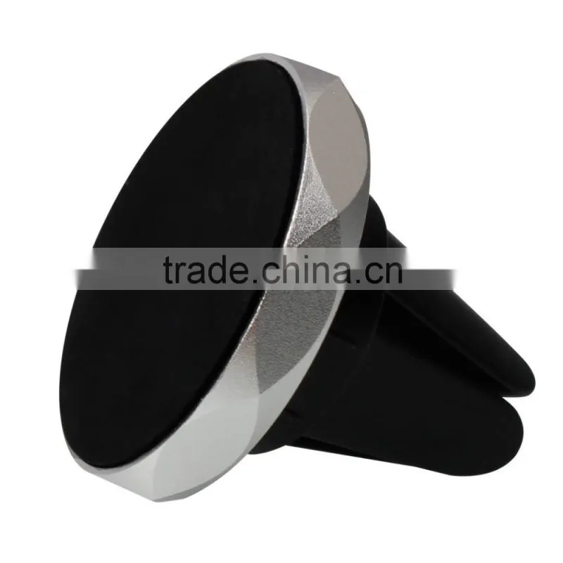 Universal rotating portable mini air vent magnetic mobile cell phone stand mount car holder