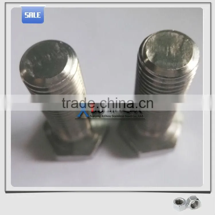 1.4529 China hardware bolts , nuts and washers stainless steel hex head bolt din933