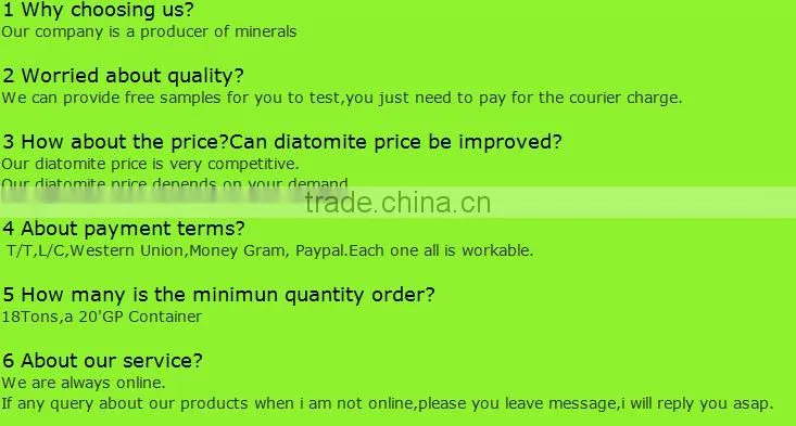 Freshwater Food Grade Diatomite Celatom Celite / Diatomaceous Earth