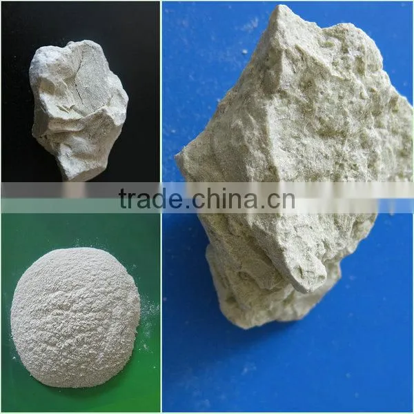 bentonite raw mining high white bentonite