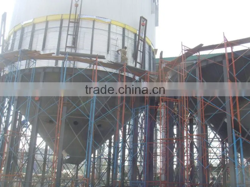 fumigation silo metal bolt bins maize storage tank