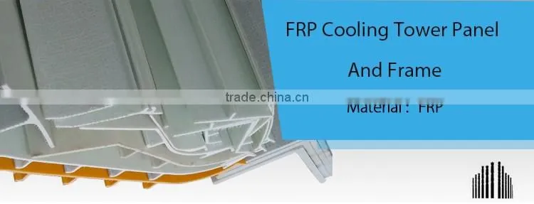 fiberglass reinforced polymer newest closed cooling tower