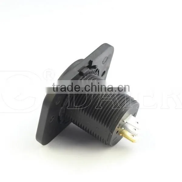Dual Port Car DC 12-24V Digital Ammeter And Voltmeter Socket