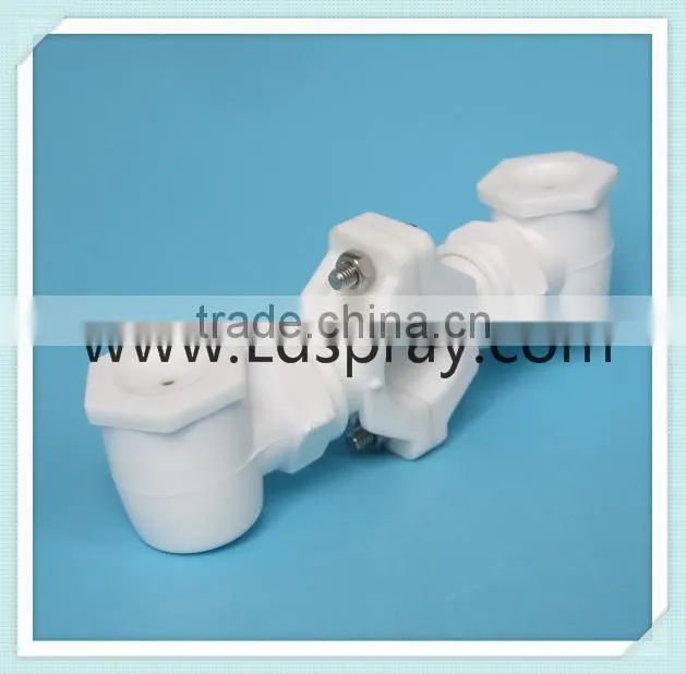 Plastic pp 3/4",1",1-1/2",2" SPJK clamp cleaning before plating nozzle