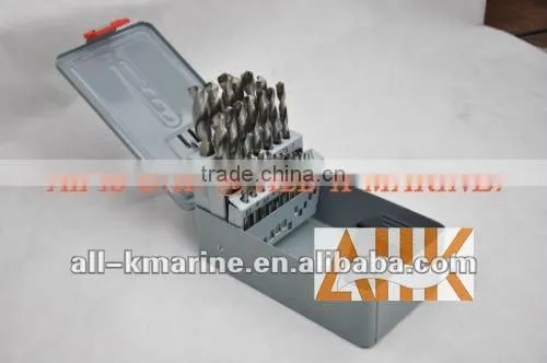 25S HSS Straight Shank Twist Drill Sets