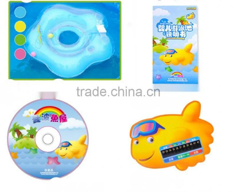 household folding green baby swimming pool 80x80x75cm