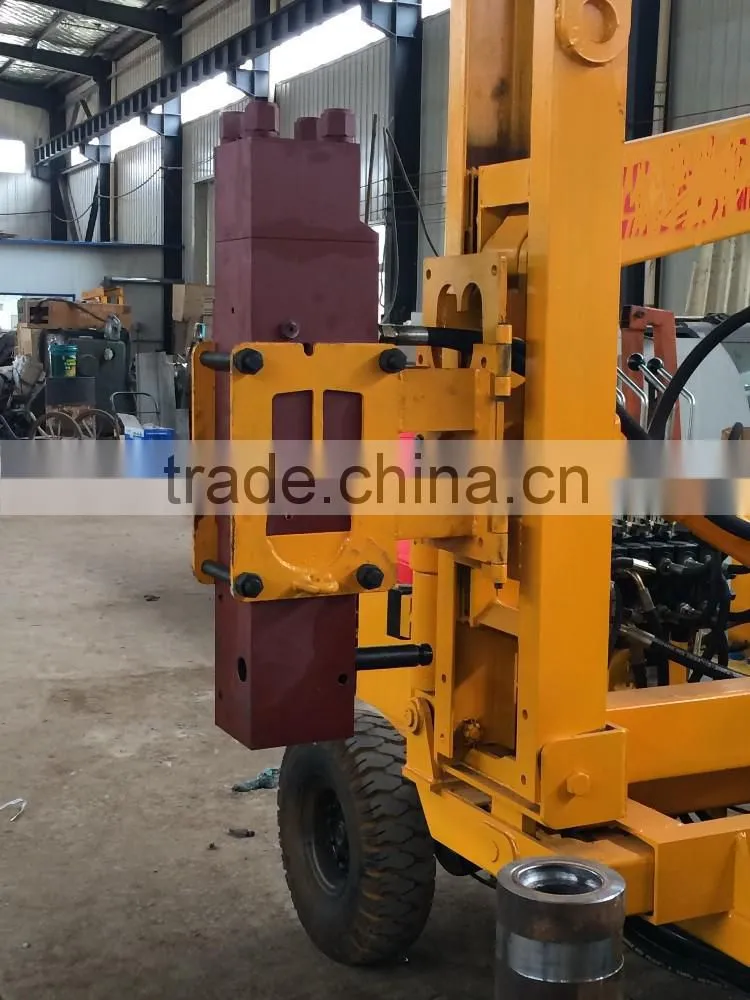 Pile driving machine
