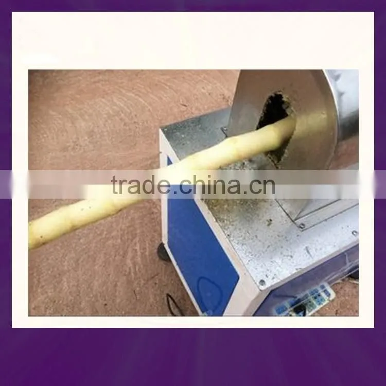 Automatic sugar cane peeling and cutting machine for sale!!