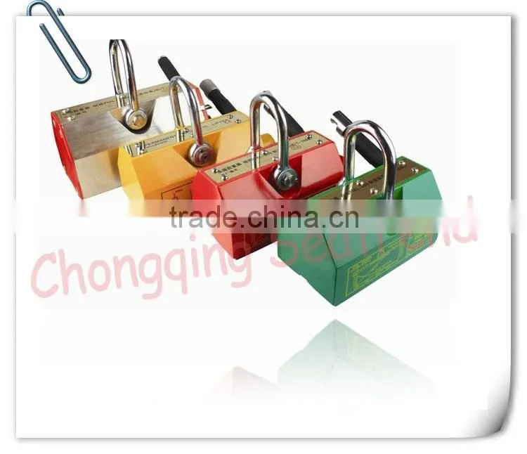 Top quality rare earth sheet metal 300kg/500kg handling excavator lifting magnet for lifting scrap