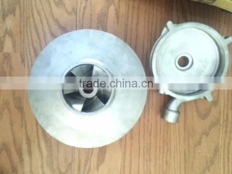 small 304 316 stainless steel casting pump parts