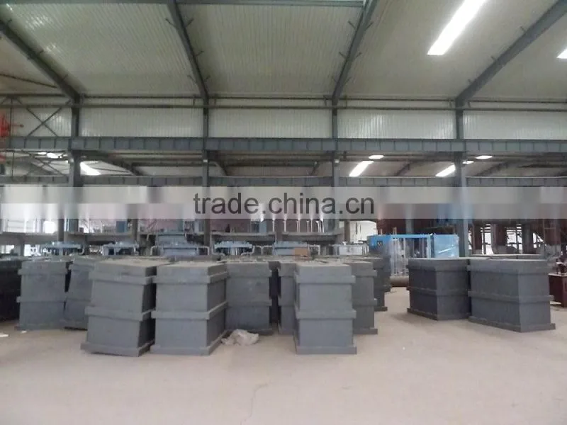 iron castings production line/foundry resin sand moulding equipments