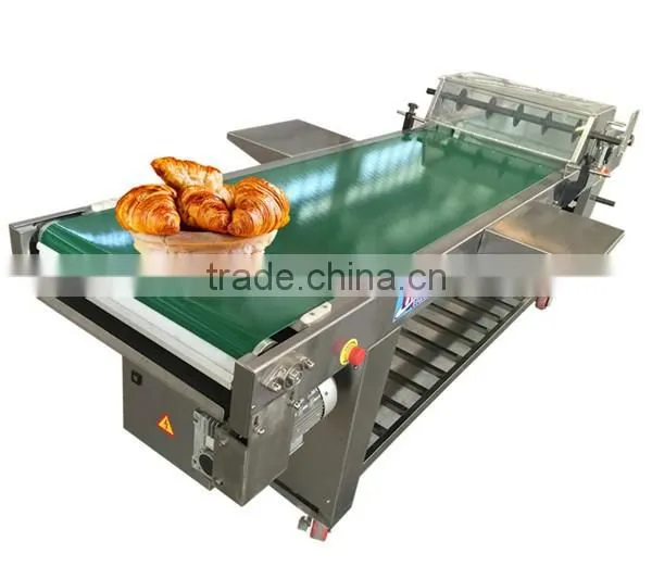 croissant full complete production line (dough mixer,dough sheeter,croissant moulder,dough fermenter,bakery oven)