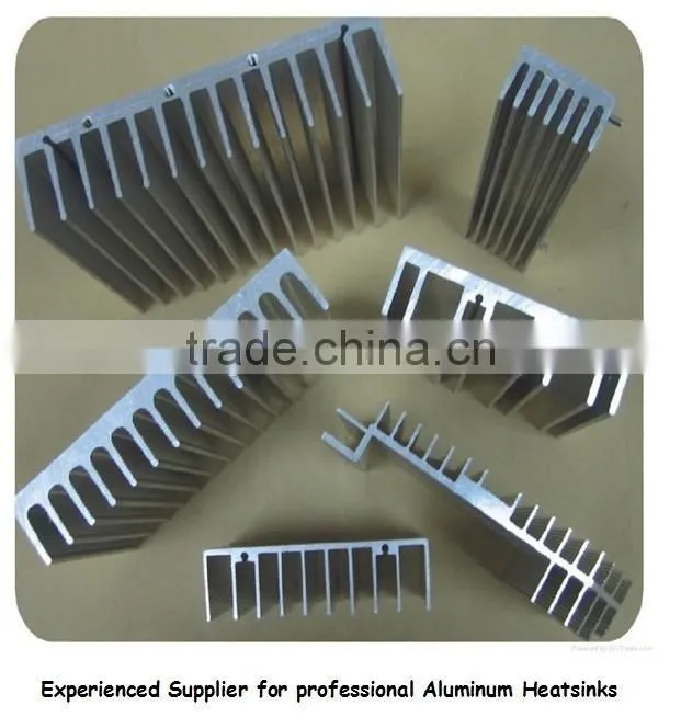 Hot selling 6063 aluminum heat pipe heat sink