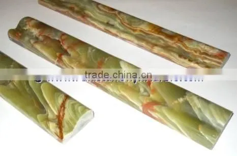 Natural stone Pakistan Supplier ONYX CHAIR RAIL MOLDING COLLECTION