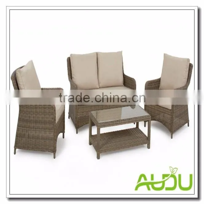 Audu Alibaba Outdoor Garden Wicker Rattan London Corner Group