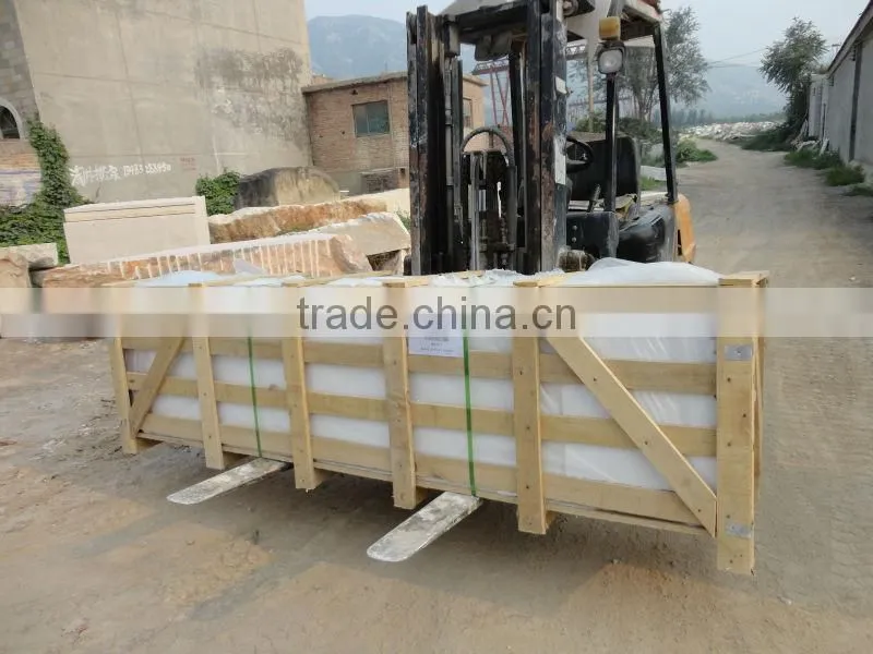 Yellow Decorative Marble Arch Carving Door Frame