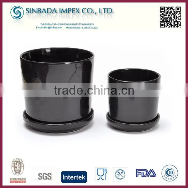 P1310NG Ceramic Bright Color Cheap Garden Pots For Flower&Plant