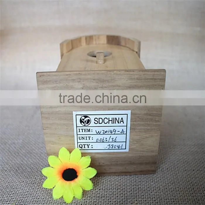 Dome artificial wood sea bird nest birds nest swing for sale