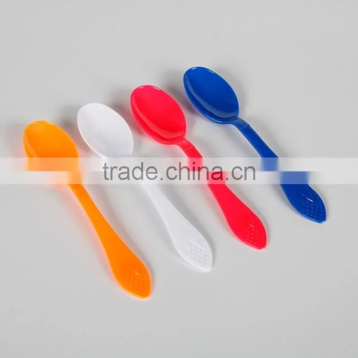 Plastic Disposable Mini Spoon Plastic Small Spoon Ice Cream Spoon