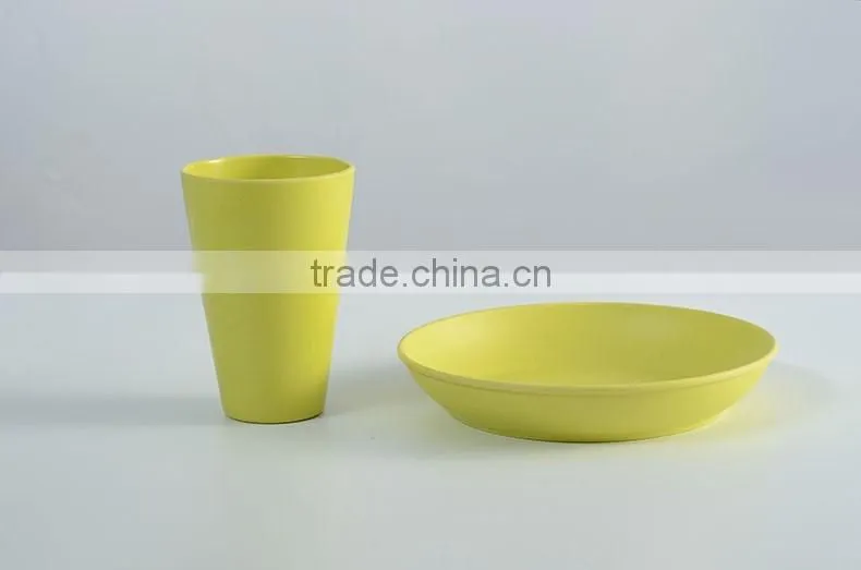2017 new desgin eco friendly Biodegradable plant fibre drink cup, D8.8*H12.8cm